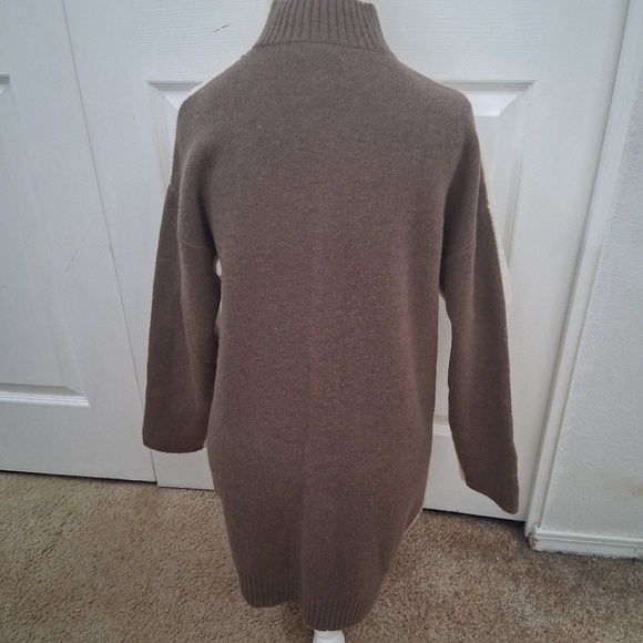 NWT Blu Pepper Edana Brown & Cream Color Block Dress Size S - Picture 6 of 6